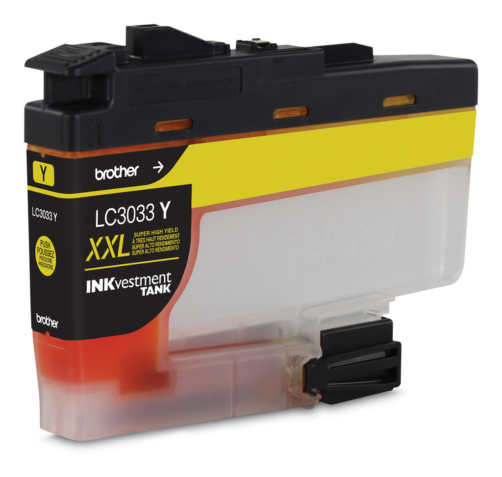 LC3033YS Brother Yellow Super High Yield Original Ink Cartridge