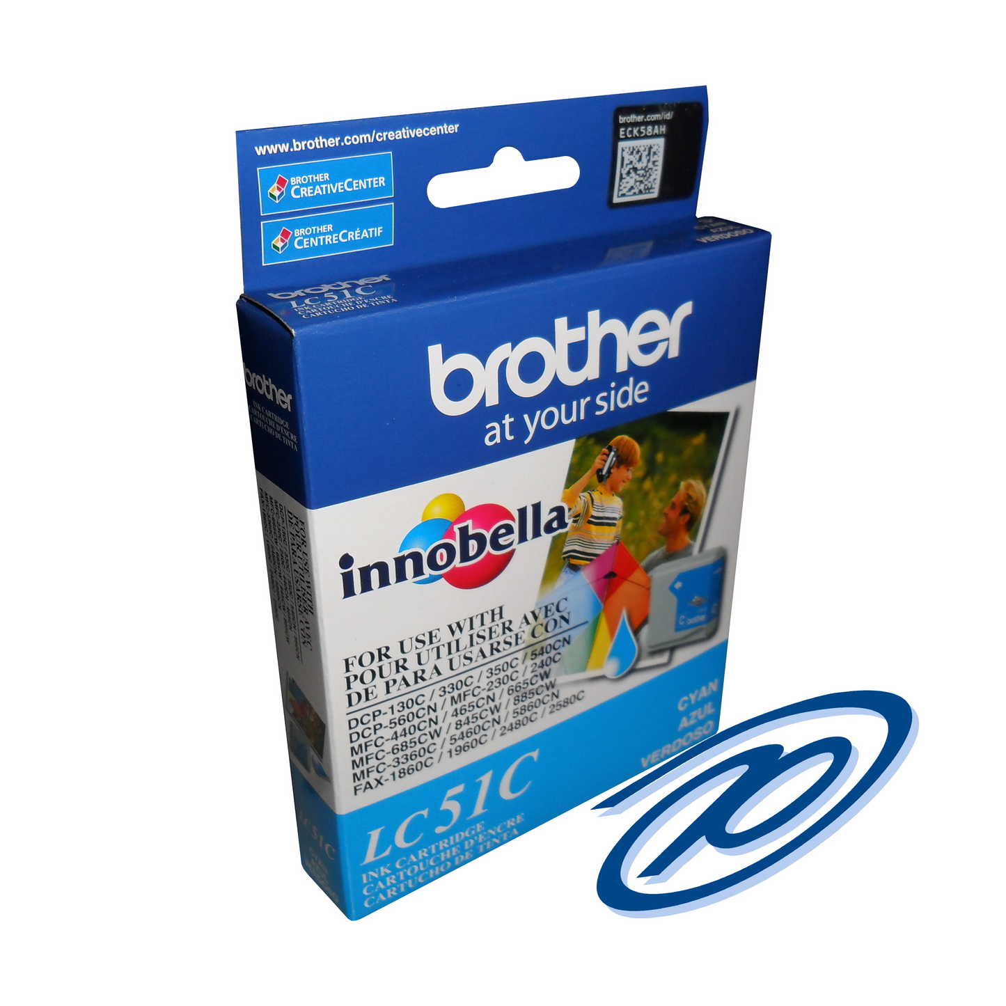 LC51CS Brother cartouche d'encre cyan produit originale