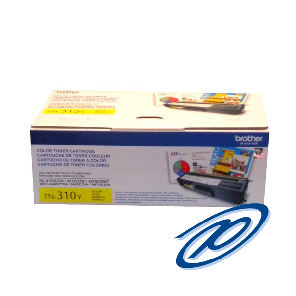 TN310Y Brother Yellow Original Toner Cartridge