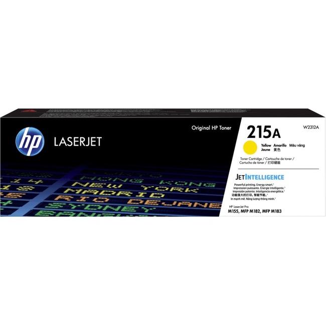 W2312A Cartouche de toner LaserJet authentique jaune HP 215A