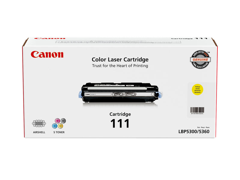 1657B017 Canon 111 Yellow Original Toner Cartridge