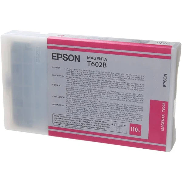 T602b00 Epson UltraChrome K3 Magenta 110ml Ink Stylus Pro 7800/9800