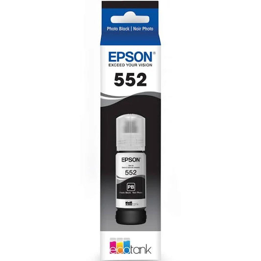 T552120 Epson 552 Dye Photo Black Ink Bottle
