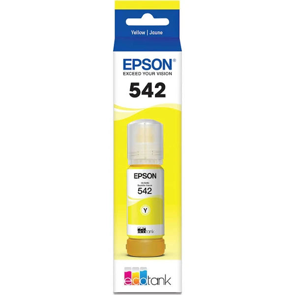 T542420 Epson bouteille d'encre jaune produit authentique